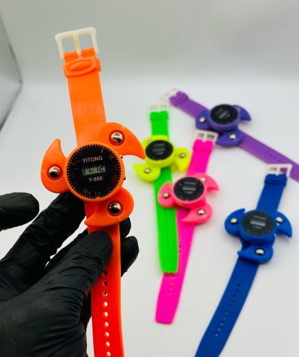 Spinner Watch For Kids | Kids Watch | Best Quality Spinner Watch For Kids ( Random Color )