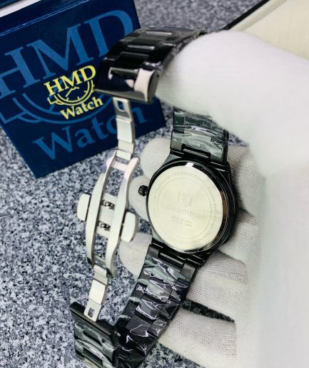 Universe Point Men's Chain Strap Watch | Date Working with Butterfly Lock | Attractive Look Stylish & Durable For MenÂ